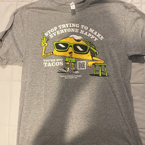 Taco and tequila bar crawl usa t shirt - Picture 2 of 2